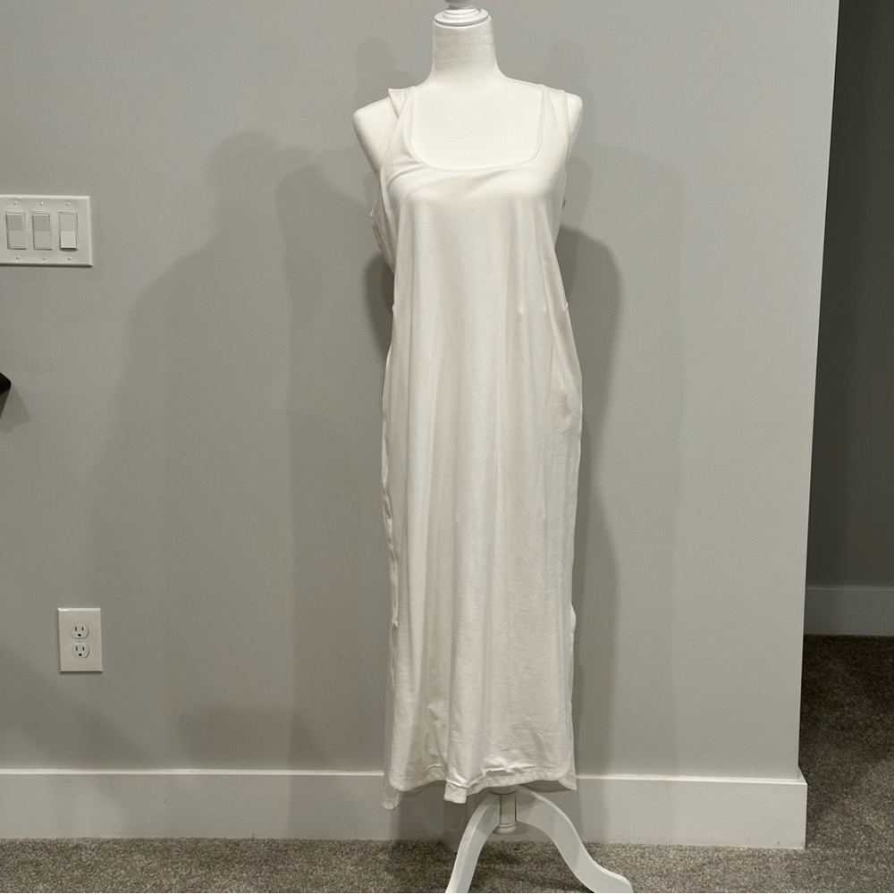 Lululemon Pima Cotton Open-Back Midi Dress